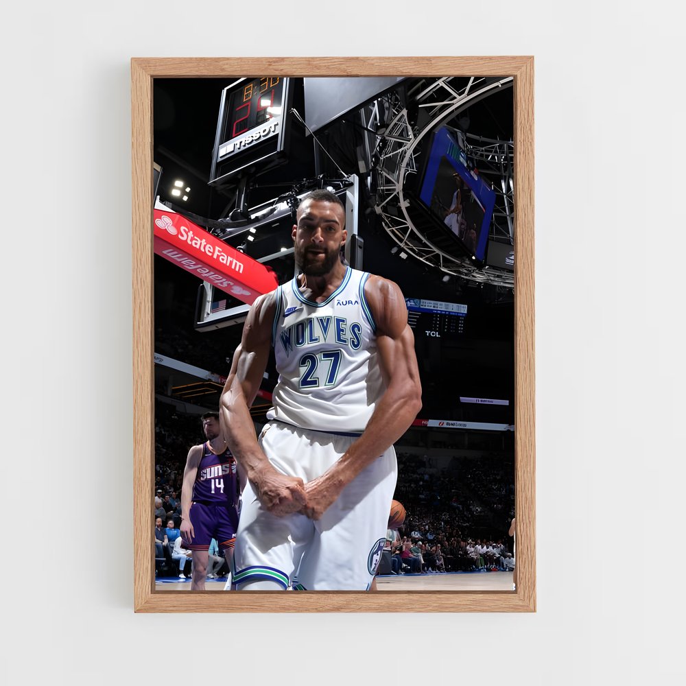 Poster Rudy gobert images – affiche Basketball (vue 4)